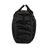 Lightweight Travel Weekender Duffle Bag for Carry On Luggage, Vacation, Sports, Yoga, Gym, and Storage - Black