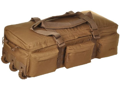 Sandpiper Of California Rolling Loadout Luggage Bag (Brown, 12X36X17-Inch)