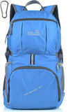 Outlander Packable Lightweight Travel Hiking Backpack Daypack (New Blue)
