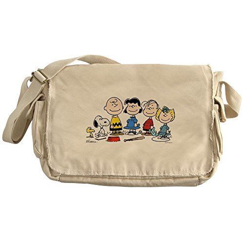 Cafepress - Peanuts Gang - Unique Messenger Bag, Canvas Courier Bag