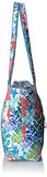 Vera Bradley Iconic Small Vera Tote, Signature Cotton, Shore Thing
