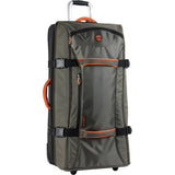 Timberland Luggage Twin Mountain 30 Inch Wheeled Duffle, Burnt Olive/Burnt Orange, One Size