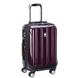 Delsey Luggage Helium Aero, International Carry On Luggage, Front Pocket Hard Case Spinner