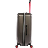 Original Penguin Luggage Crest 29" Hardside Check In Spinner, Charcoal