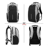Business Laptop Backpack, HiOrange Travel Anti Theft Computer Backpack with USB Charging Port,