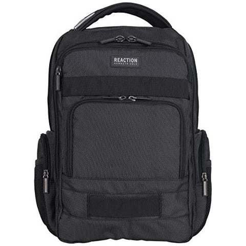 Kenneth Cole Reaction Polyester Triple Compartment 17" Laptop Business Backpack with Techni-Cole