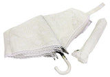 Compact Sun Rain Umbrella Anti-UV Sun Protection Princess Lace Parasol Manual Open & Close