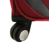 Chariot Imperia 3 Piece Lightweight Upright Spinner Luggage Set, Burgundy, One Size