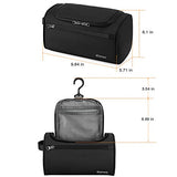 Gonex Travel Toiletry Bag, Hanging Water Restistant Organizer Case for Dopp Kit, Cosmetics and
