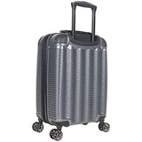 Kenneth Cole Reaction Wave Rush 20" Lightweight Hardside PET 8-Wheel Spinner Expandable Checked