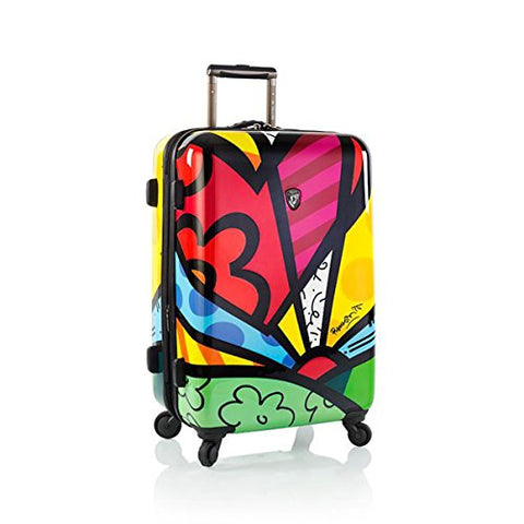 Romero Britto Luggage 22'' A New Day Spinner Wheels Carry-On