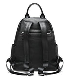 Saierlong Ladies Designer Womens Black First Layer Of Leather Daily Casual Backpack
