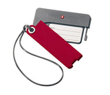 Swiss Gear Luggage Tags Set Of 2, Red, One Size
