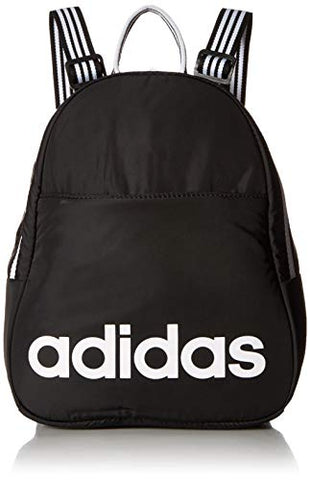 adidas Core Mini Backpack, Black/White, One Size