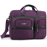 Laptop Briefcase, Coolbell 17.3 Inch Protective Messenger Bag Nylon Shoulder Bag Multi-Functional