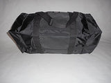 Duffle Bag Wet And Dry With 1 End Compartment Mesh,Front Pocket,Made In Usa (Black)