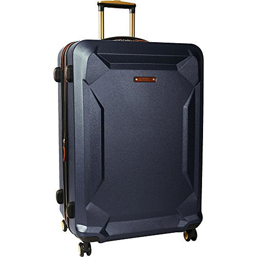 Timberland Fort Stark 29" Expandable Hardside Checked Spinner Luggage (Navy)