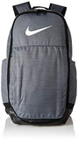 Nike Brasilia Extra Large Backpack Flint Grey/Black/White Backpack Bags