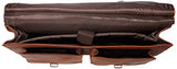 Kenneth Cole Reaction "Mind Your Own Business" Colombian Leather Double Compartment Dowel Rod