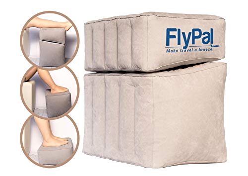 inflatable travel footrest pillow
