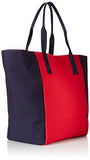 Tommy Hilfiger Sporty Rugby 2 Canvas Travel Tote, Navy/Red/Natural, One Size