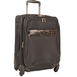 Anne Klein Luggage Safari 4 Piece Luggage Set, Dark Grey, One Size