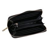 Damara Womens Cat & Rabbit Stitching Spotty Clutch Traval Wallet,Light Grey