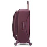 Samsonite Flexis Expandable Softside Checked Luggage With Spinner Wheels, 30 Inch, Cordovan