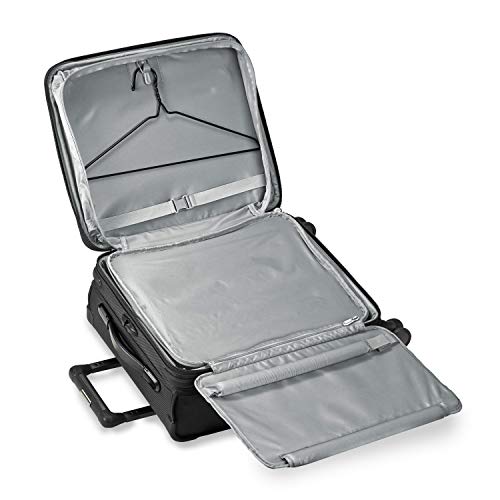 Briggs & Riley Baseline International CarryOn Expandable WideBody 21" Spinner, Black, One Size