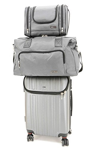 Carbon Sesto Desil Toiletry Bag (Space Grey)