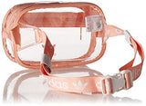 adidas Originals Originals Clear Waist Pack, Dust Pink, One Size