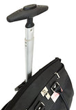Trendy Flyer Computer/Laptop Rolling Bag 2 Wheel Case Plain Black
