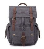 Paraffin Outdoor Canvas Backpack Hiking Camping Rucksack Heavy Duty Daypack School Backpack for Men