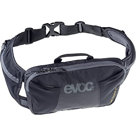 evoc Unisex_Adult Hip Pouch 1 L, Black, standard size