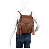 The Sak Women's Avalon Backpack Tobacco Fringe Backpack