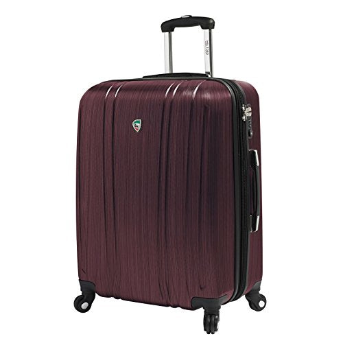 Mia Toro M1093-28in-bur Italy Acciaio Hardside 28" Spinner, Red