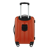 Travelers Club 20" Carry-On With Two-In-One Cup And Phone Convenience Pocket On Back Of Luggage,