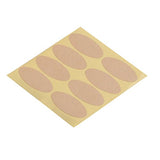 Travel Size Plastic Empty Squeeze Bottles, 30ml (1 oz) Pack of 6 Liquid Containers with Labels