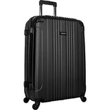 Kenneth Cole Reaction Out Of Bounds Hardside Spinner 28" 4-Wheel Checked Luggage, Black