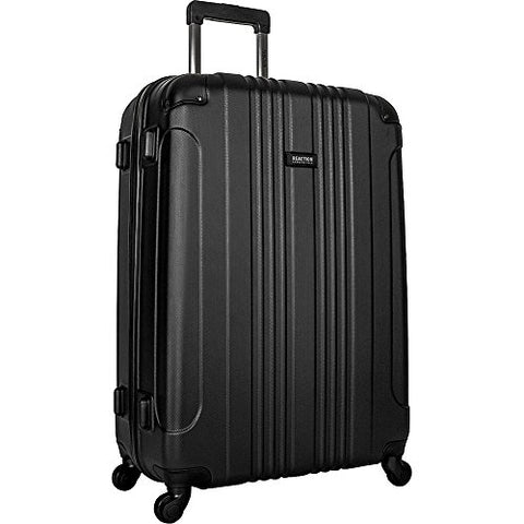 Kenneth Cole Reaction Out Of Bounds Hardside Spinner 28" 4-Wheel Checked Luggage, Black
