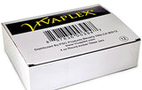 Vivaplex, 12, Amber, 4 oz, Round Glass Jars, with Inner Liners and black Lids