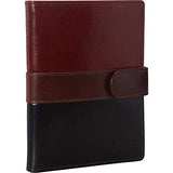 Mancini Men's Leather Nevada RFID Secure Passport Travel Wallet Multi