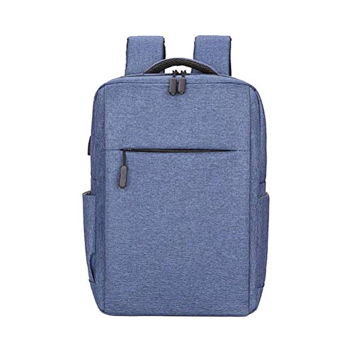 TRE Deluxe Black Waterproof Laptop Backpack 15 Inch Travel Gear Bag Business Trip Computer Daypack Double Laptop Compartment (Color : A3)