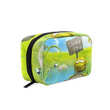 Cosmetic Bag Charming Prince Frog Girls Makeup Organizer Box Lazy Toiletry Case