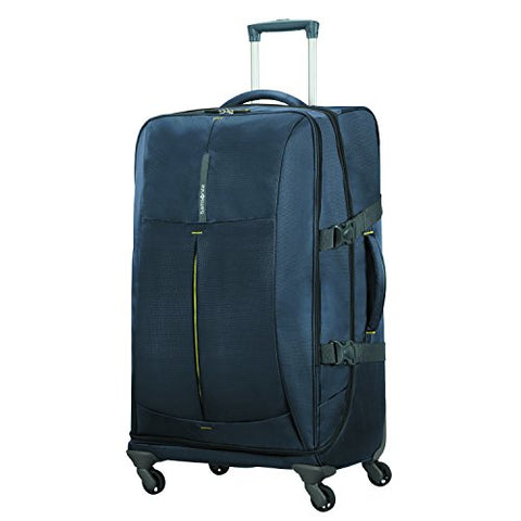 SAMSONITE 4mation - Spinner Duffle Bag 77/28 Travel Duffle, 77 cm, 99 liters, Blue (Midnight