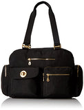 Baggallini Gold International Venice Laptop Tote, Black