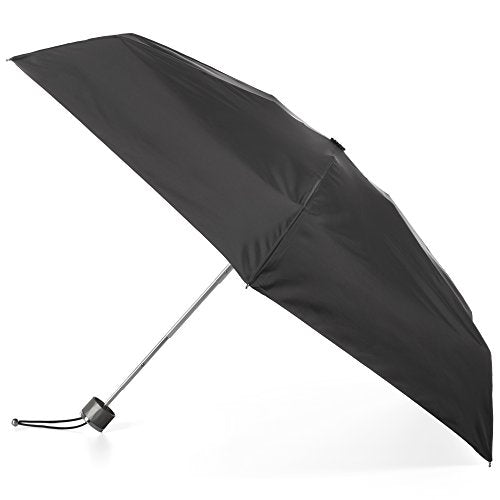 totes Titan Manual Open Windproof & Water-Resistant Compact Foldable Travel Umbrella