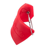 Bluecosto 5X Luggage Tags Travel Bag Suitcase Labels W/ Privacy Cover - Red