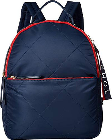 Tommy Hilfiger Women's Kensington Quilt Nylon Backpack Tommy Navy One Size