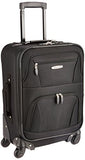 Rockland Luggage 19 Inch Expandable Spinner Carry On, Black, One Size
